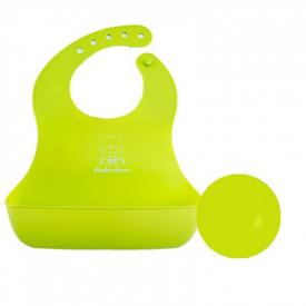 1 Pc Waterproof Feeding Bib