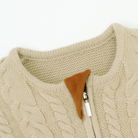 Comfy Knitted Zipper Baby Sleeping Bag