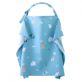 Giraffe Print Maternity Cotton Nursing Cover