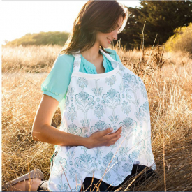 Pretty Maternity Cotton Nursing Cover
