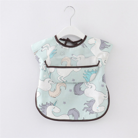 Waterproof Cartoon Print Baby Bib