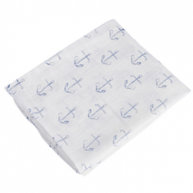 Soft Arrow Print Muslin Cotton Baby Swaddle Blanket