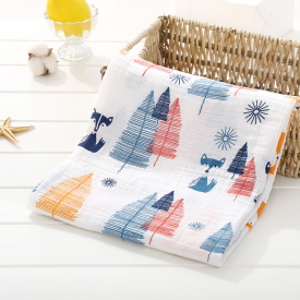 Cartoon Print Baby Swaddle Blanket