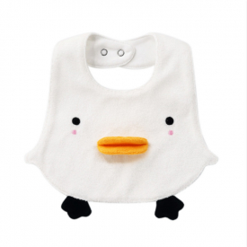 1-pack Animal Design Cotton Bib