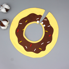 360 Degree Fruit Print  Baby Bib