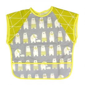 Waterproof Cartoon Print Baby Bib