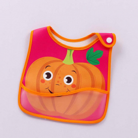 Waterproof Fruit Print Feeding Bibs