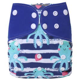 Cute Baby Washable Adjustable Cloth Diaper