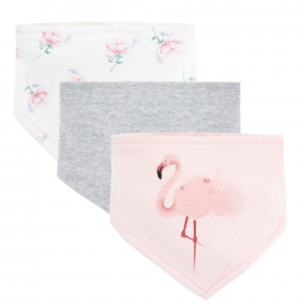 3-pcs Cartoon Design Waterproof Cartoon Print Bibs Set