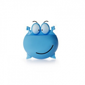 Wall Sucker Cute Cartoon Frog Plastic Toothbrush Rack Holder Bathroom Organizer