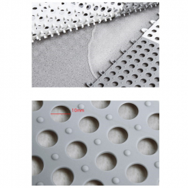 Free splicing bathroom non-slip mat