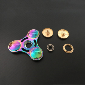 Fidget Spinner Toy Durable Stainless Steel Bearing High Speed Spins Anxiety Stress Relief Toys for Adults Kids