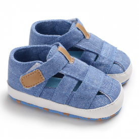 Baby / Toddler Boy Casual Solid Hollow Out Prewalker Shoes