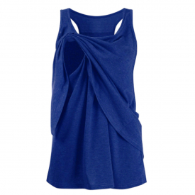 Beautiful Solid Round Neck Nursing Tank