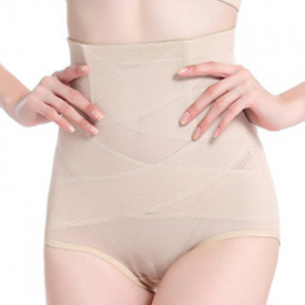 Ladies Cross Design High Waist Slimming Pants