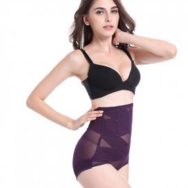 Ladies Cross Design High Waist Slimming Pants