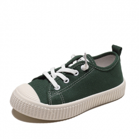 Toddler / Kid Solid Canvas Shoes First Walkers