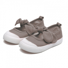 Baby / Toddler Solid Bowknot First Walkers Shoes