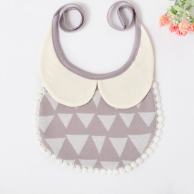 High quality Double-Layer Baby Bip Kid Toddler Dinner Food Feeding Burp Printing Cloths