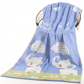 3 layers Gauze Cartoon Cute child towel High Quality Bath Towel Toddler