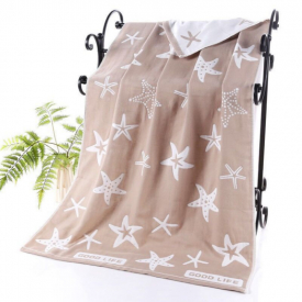 3 layers Gauze Cartoon Cute child towel High Quality Bath Towel Toddler