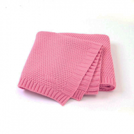 Knitted Acrylic Baby Blanket Newborn Baby Spring Stuff Swaddle Stroller Blanket Clothes Cobertor Infant Wrap Autumn Quilt