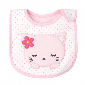 1Pcs Cute Cotton Baby Bibs Newbron Toddler Kids Burp Cloth Feeding Apron Baby Saliva Towel Scarf Bandana Bibs Baby Stuff