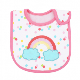 1Pcs Adorable Cotton Baby Bibs Newbron Toddler Kids Burp Cloth Feeding Apron Baby Saliva Towel Scarf Bandana Bibs Baby Stuff