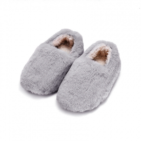 Toddler / Kid Solid Fluff Antiskid Home Slipper