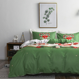 Christmas Printed Quilts Summer Thin Air-conditioned Comforter Queen Size Colcha Duvets Single Bed