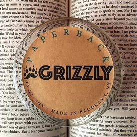 Paperback Scented Soy Candle