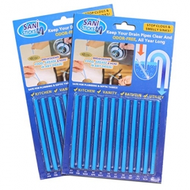 Clean Sticks TyouKU 24 Pcs Sewer Detergent Stick Keeps Drain Pipeline Clean Toilet Sewer Odor Free As Seen on TV