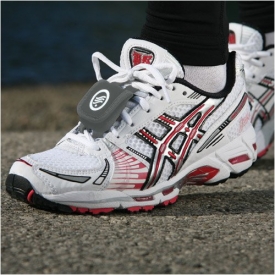 Shoe Pouch for Nike+ iPod Sport Kit, and Nike+ SportBand (2-Pack), Also Fits Adidas miCoach Speed Cell and Garmin Foot Pod, Misfit Shine, GRAY