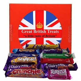 British Foods Worldwide Favourite Cadbury Selection | An assortment of 11 Cadbury British Chocolate Bars