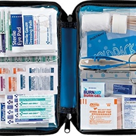 First Aid Only All-Purpose First Aid Essentials Kit, 299 Pieces, Fabric Case
