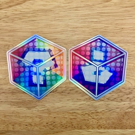 Mario Kart Item Box Set | Holographic Sticker Pack