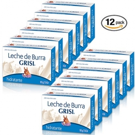 Grisi Donkey’s Milk Soap, 3.5 oz ( Pack of 12)