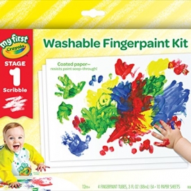 Crayola My First Fingerpaint Kit Finger Paints