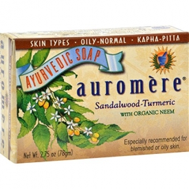 Auromere Ayurvedic Bar Soap Sandalwood-Turmeric — 2.75 oz