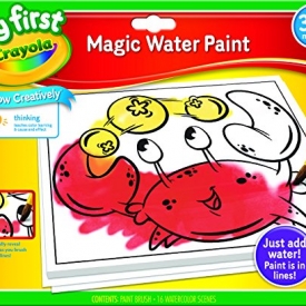 Crayola My First Magic Water Paint Set, Toddler Art Supplies, No Paint Needed