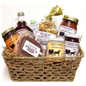 Amish Gift Basket – Assorted Items (Amish Gift Basket)