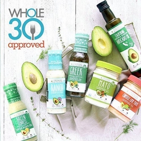 Primal Kitchen – Whole 30 Kit | Mayo, Chipotle Lime Mayo, Extra Virgin Avocado Oil, Greek Vinaigrette and Marinade, Ranch Dressing