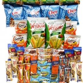 Healthy and Delicious Care Package Box of 40 Items