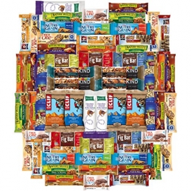 Snack Chest Healthy Bars and Snack Package, 65 Count