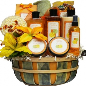 Citrus Splash Spa Bath and Body Gift Basket