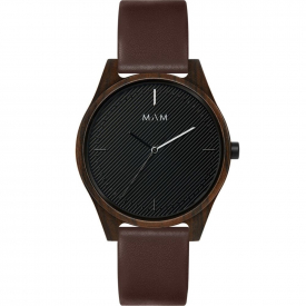 Mam 620 Areno Sandal Wood Wristwatch Brown Strap