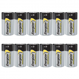 Energizer Industrial Professional Alkaline Batteries D Cell LR20 MN1300 – Value Box of 12