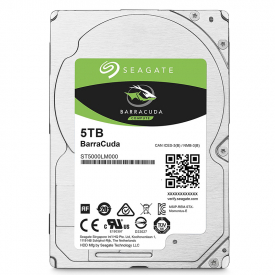 Seagate 5TB HDD BarraCuda Internal SATA 2.5″ Hard Drive – 140MB/s
