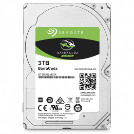 Seagate 3TB HDD BarraCuda Internal SATA 2.5″ Hard Drive – 140MB/s