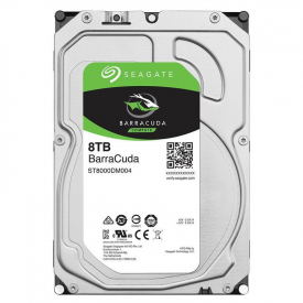 Seagate 8TB HDD BarraCuda Internal Hard Drive SATA III 3.5″ 256MB Cache – 190 MB/s